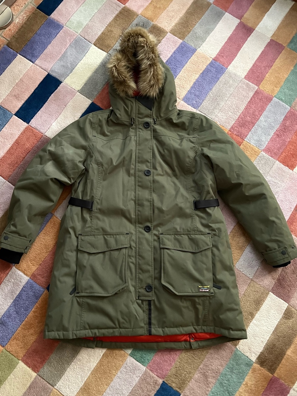 LL Bean Maine Mountain Parka size 1X